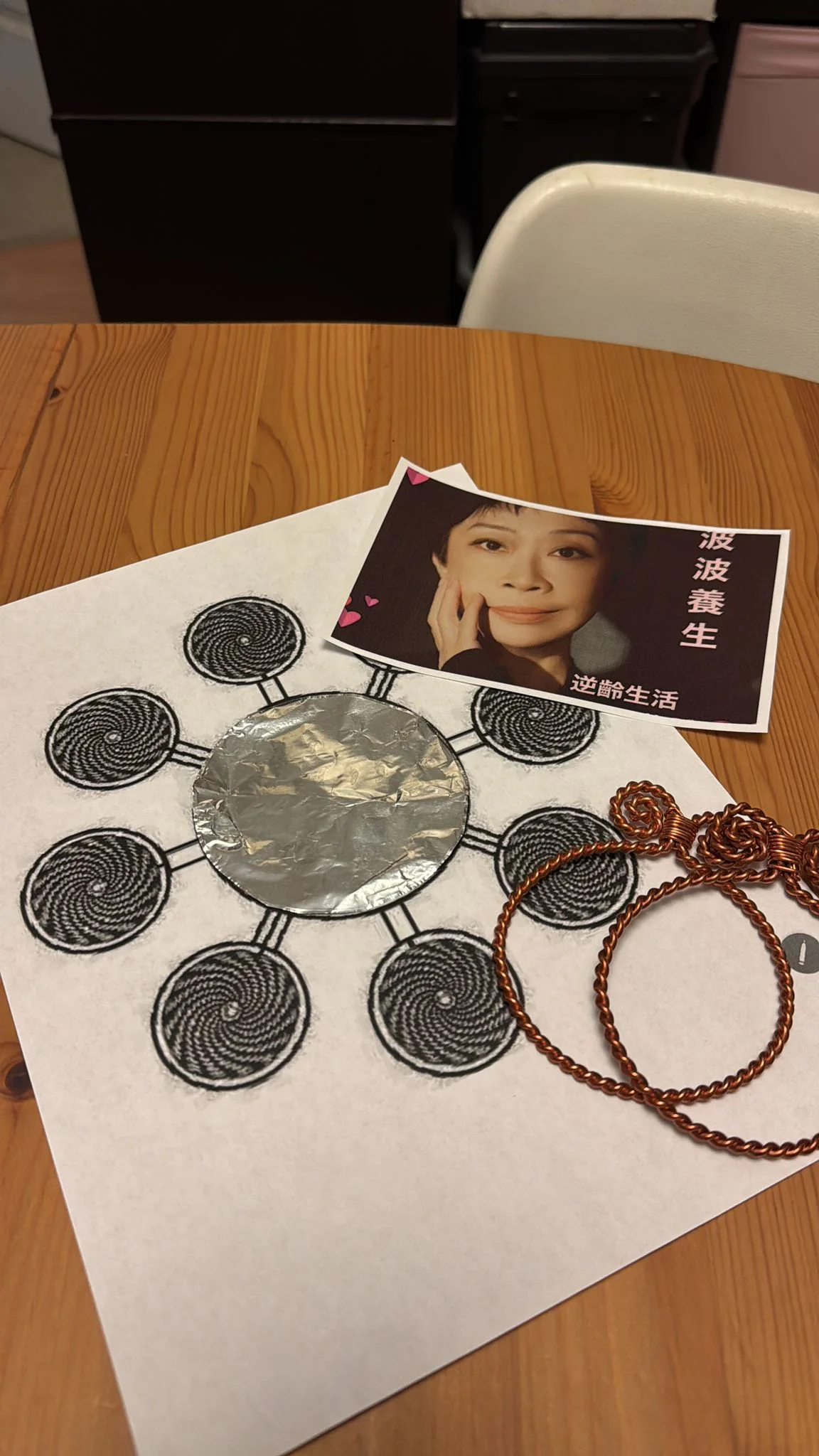 全息能量铜圈