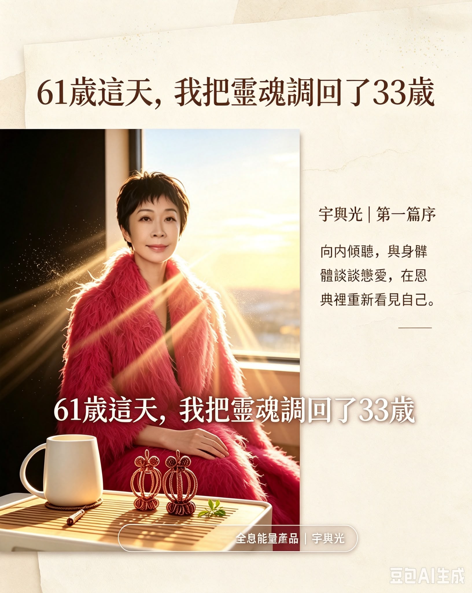 宇与光 - 个人成长｜61岁这
